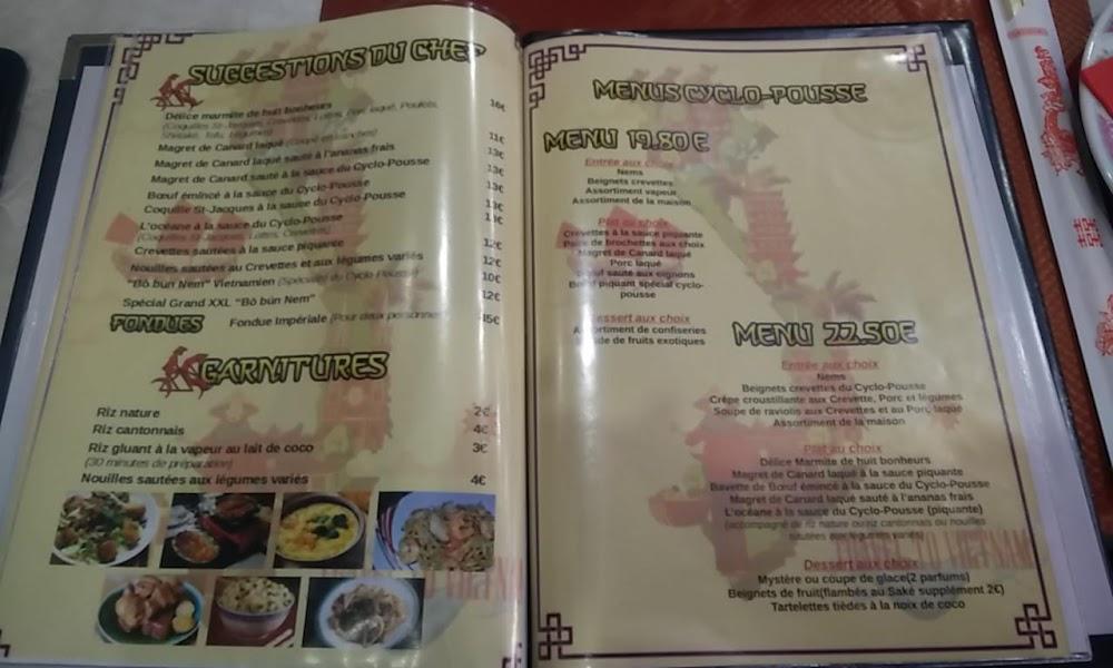 Cyclo-pousse Saigon - Menu Image 3